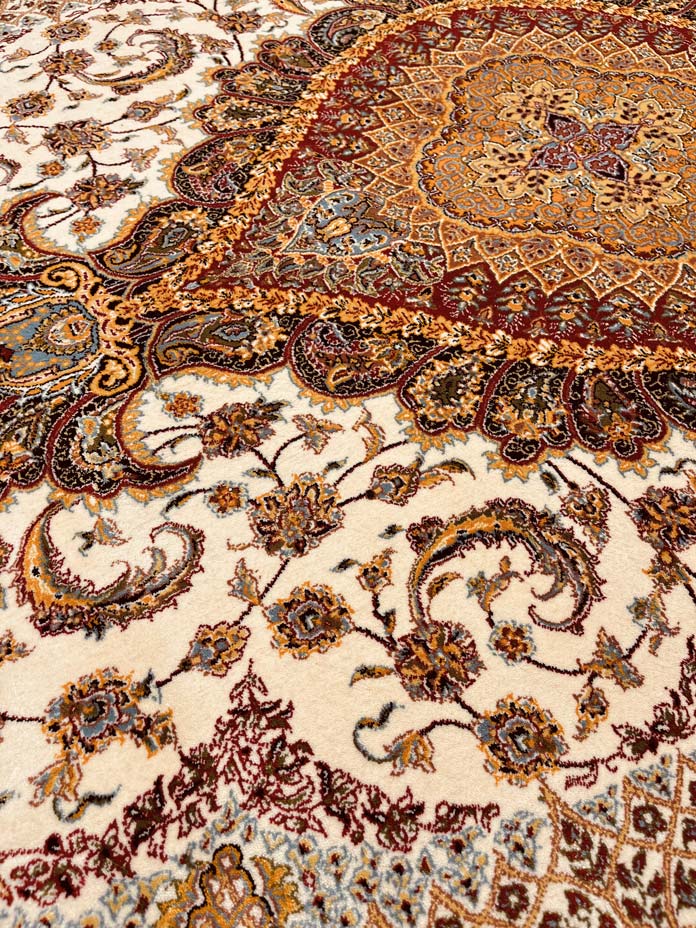 שטיח טהרן 633 בז'/כתום | TEHRAN