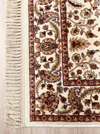 שטיח סילקי קאשן 618 בז' ורוד