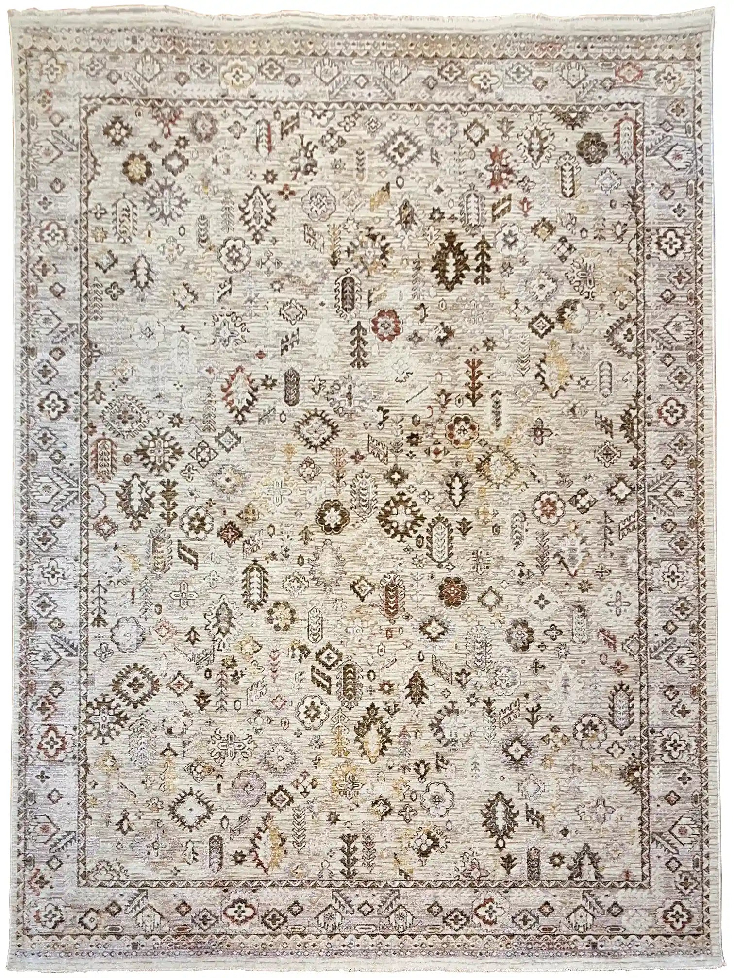 Vintage Alfonso 407 02 colorful rug | ALFENSO