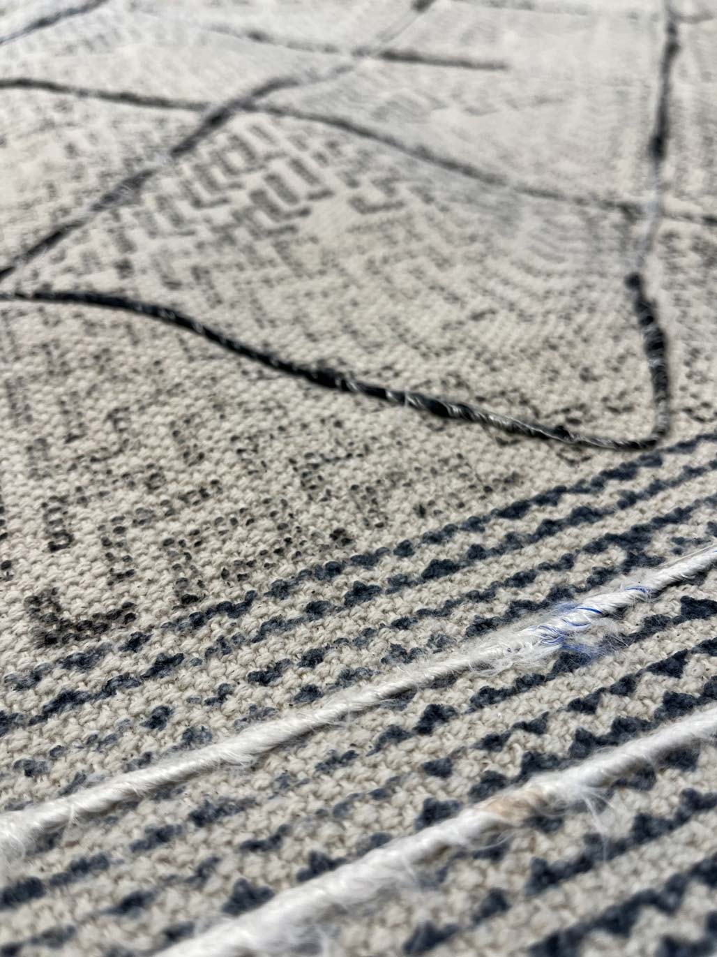 Blue Kilim Rug 810 KILIM