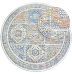 שטיח עגול מדלן 449 01 צבעוני | MADELEINE