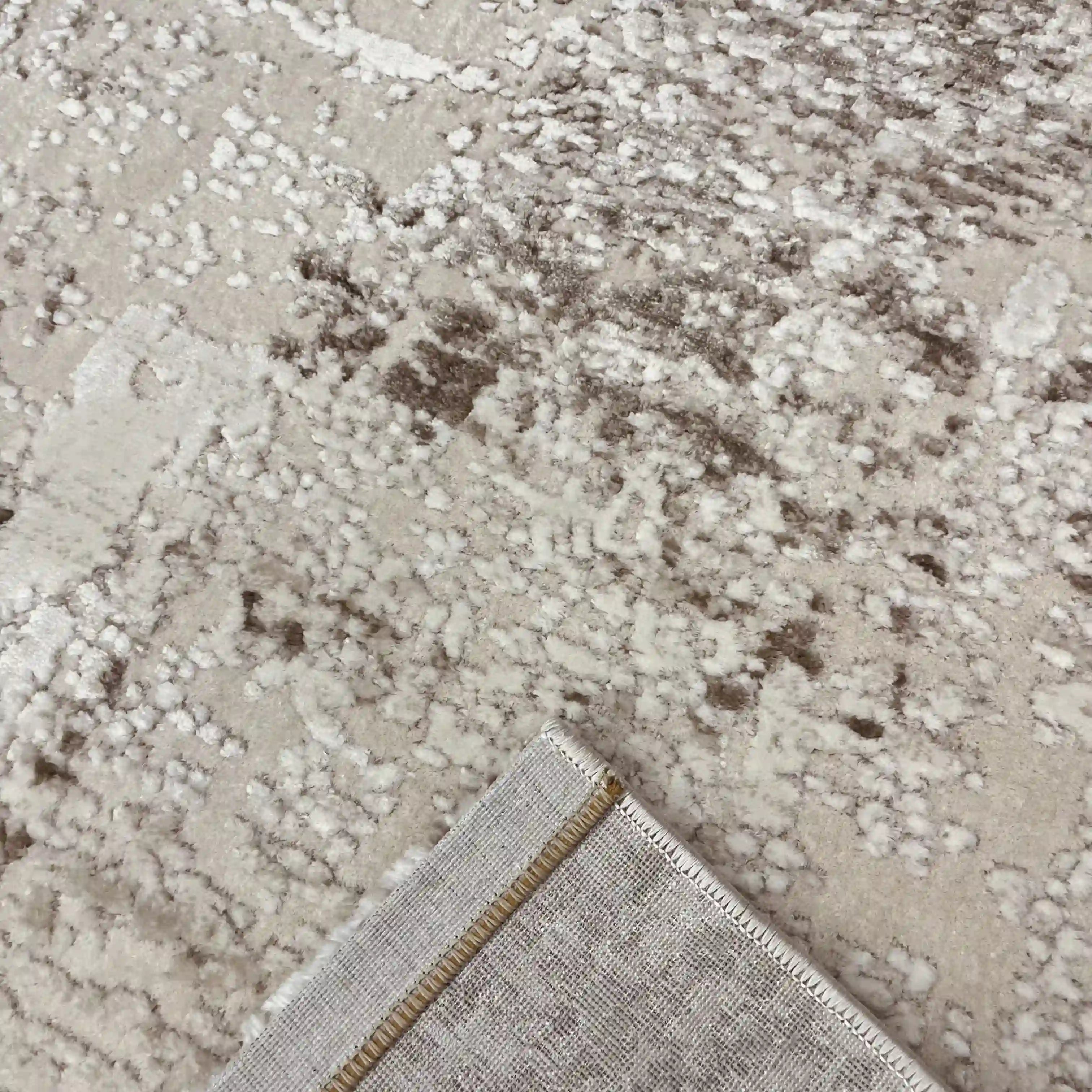 Abstract Rug Luca 100 01 Brown | LUKA