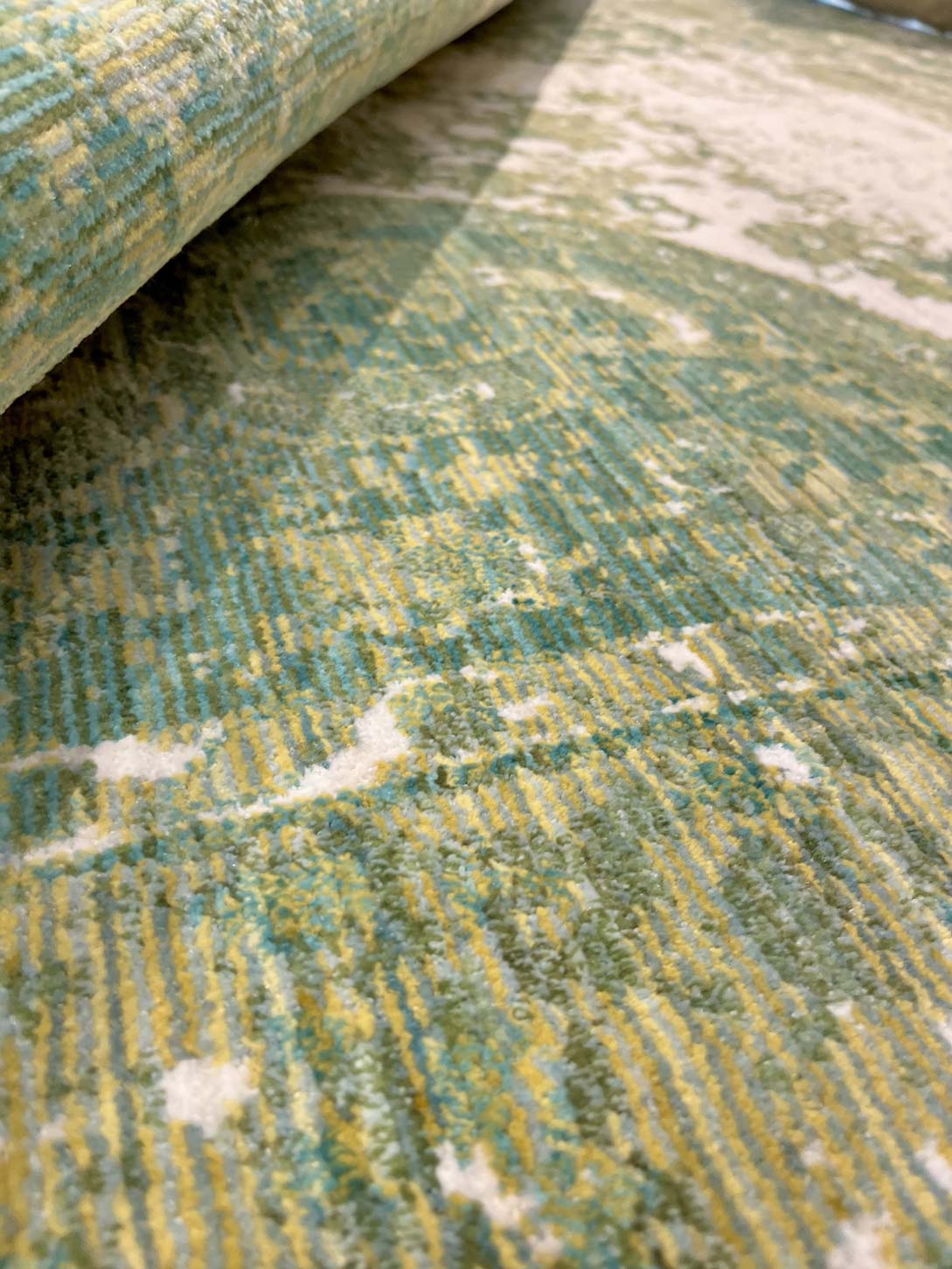 Four Seasons Medallion Rug 442 Green