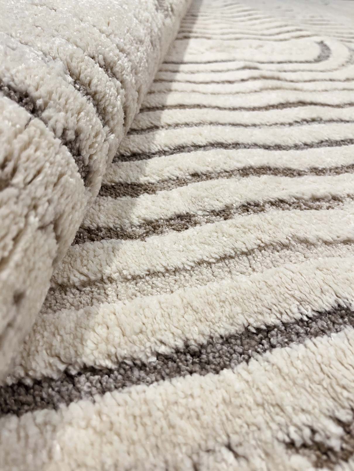 Carpet Loren 25 Cream/Grey | LOREN