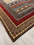 RUBI 558 red/multicolored carpet | RUBI