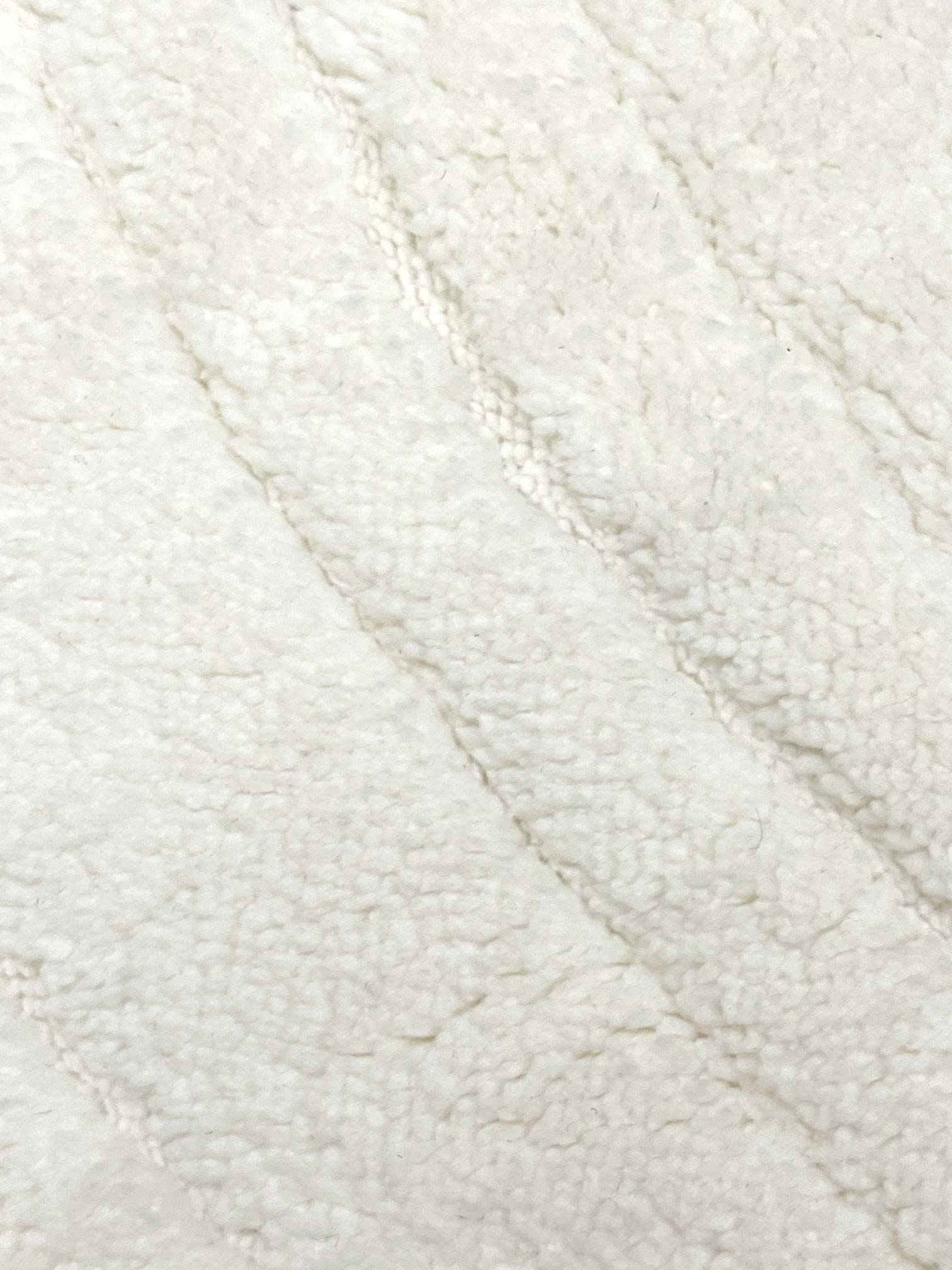 שטיח עגול אלפי 473 לבן | ALFI