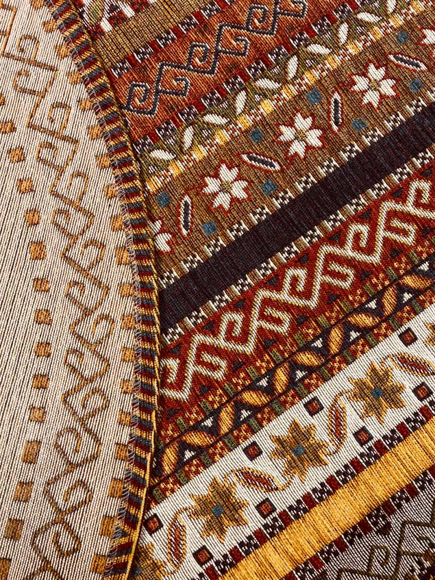 RUBI 558 red/multicolored carpet | RUBI