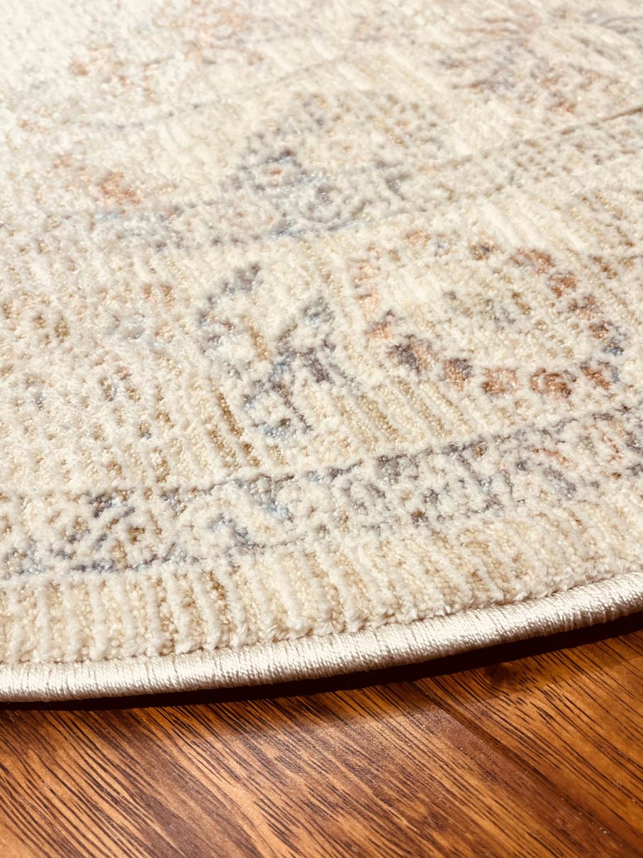 שטיח וינטג' מדלן עגול 415 צבעוני | MADELEINE