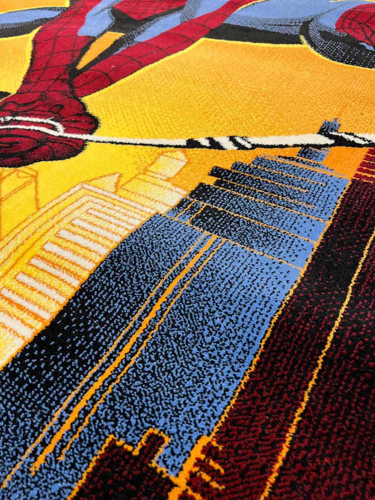 Spiderman Patterned Carpet 18 | For Children's Room