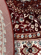 שטיח פלורה עגול 235 אדום | FLORA