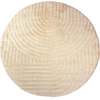 Round Alfi Rug 471 Beige | ALFI