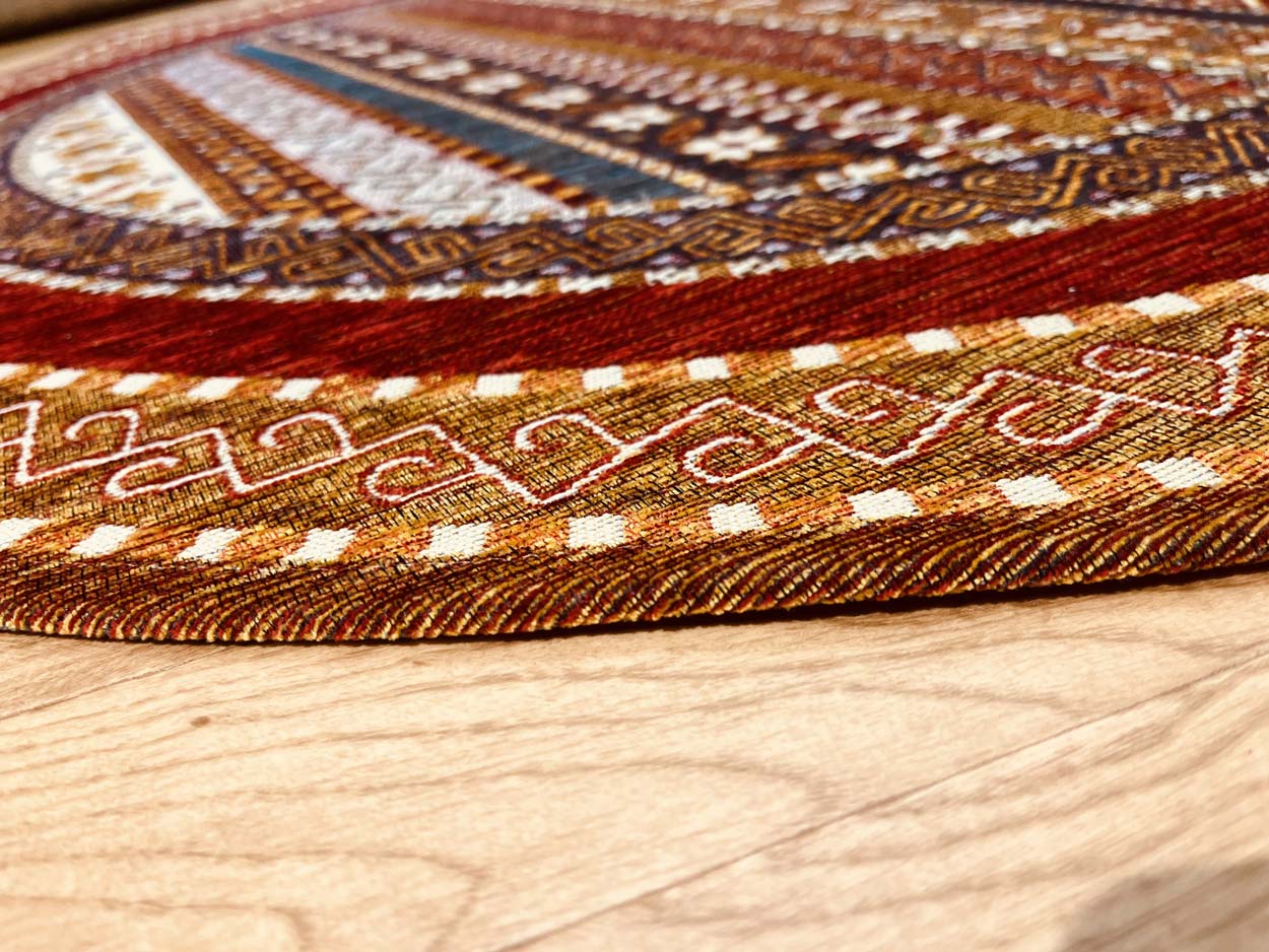 RUBI 558 red/multicolored carpet | RUBI