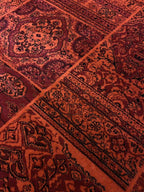 שטיח עגול אפגני 238 אדום | AFGHAN