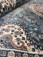 שטיח פלורה תכלת 621 | FLORA