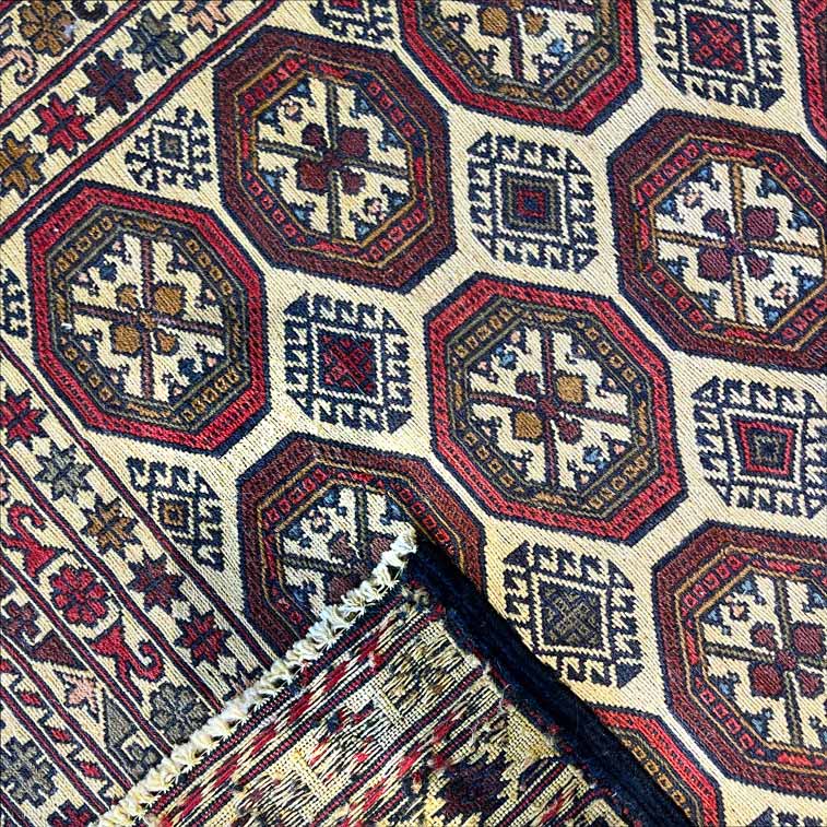 שטיח סומק מיניאטורי סוזני 917 צבעוני 138*92 | SOUMAK