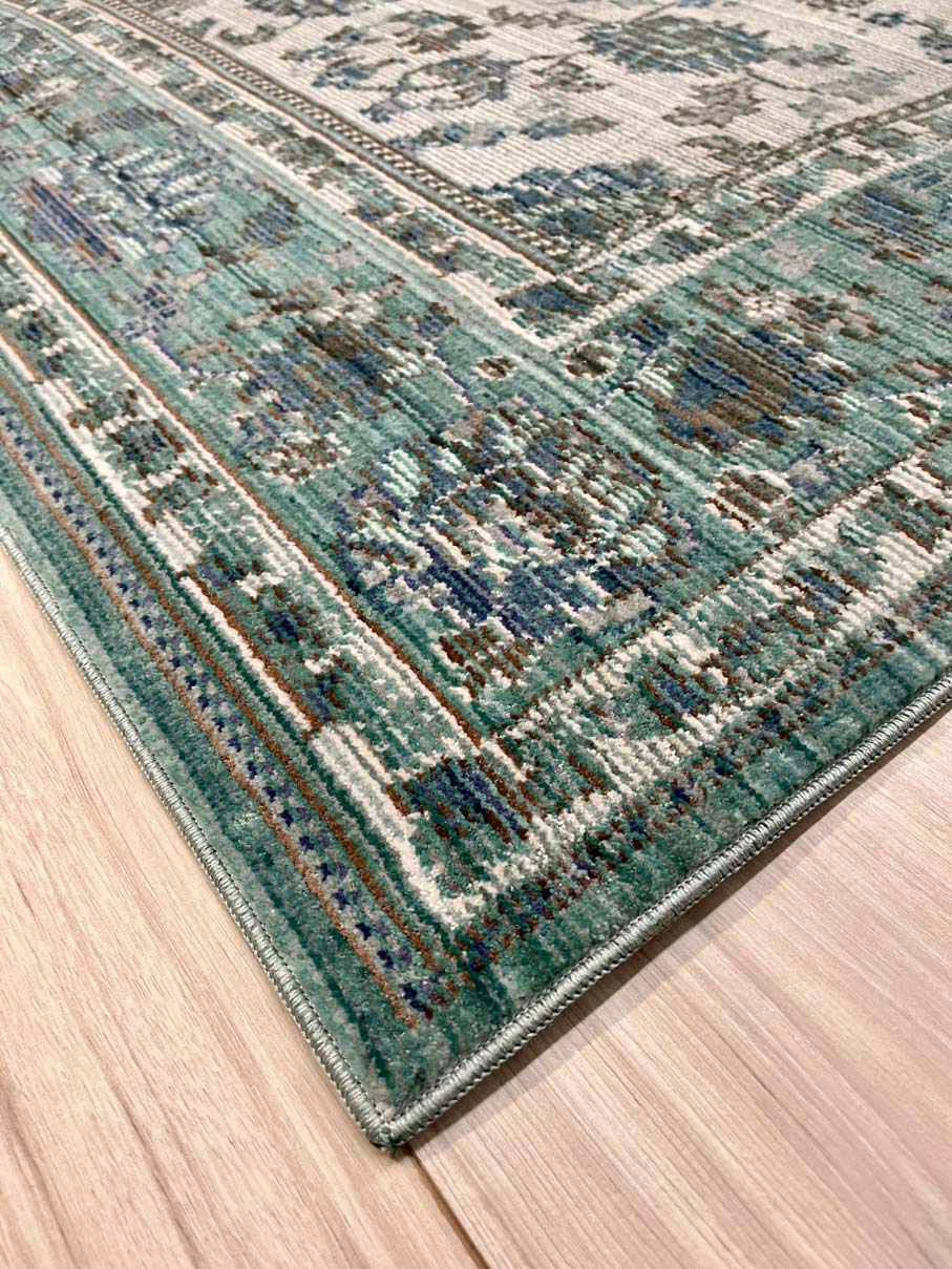 Four Seasons Turquoise Rug 424