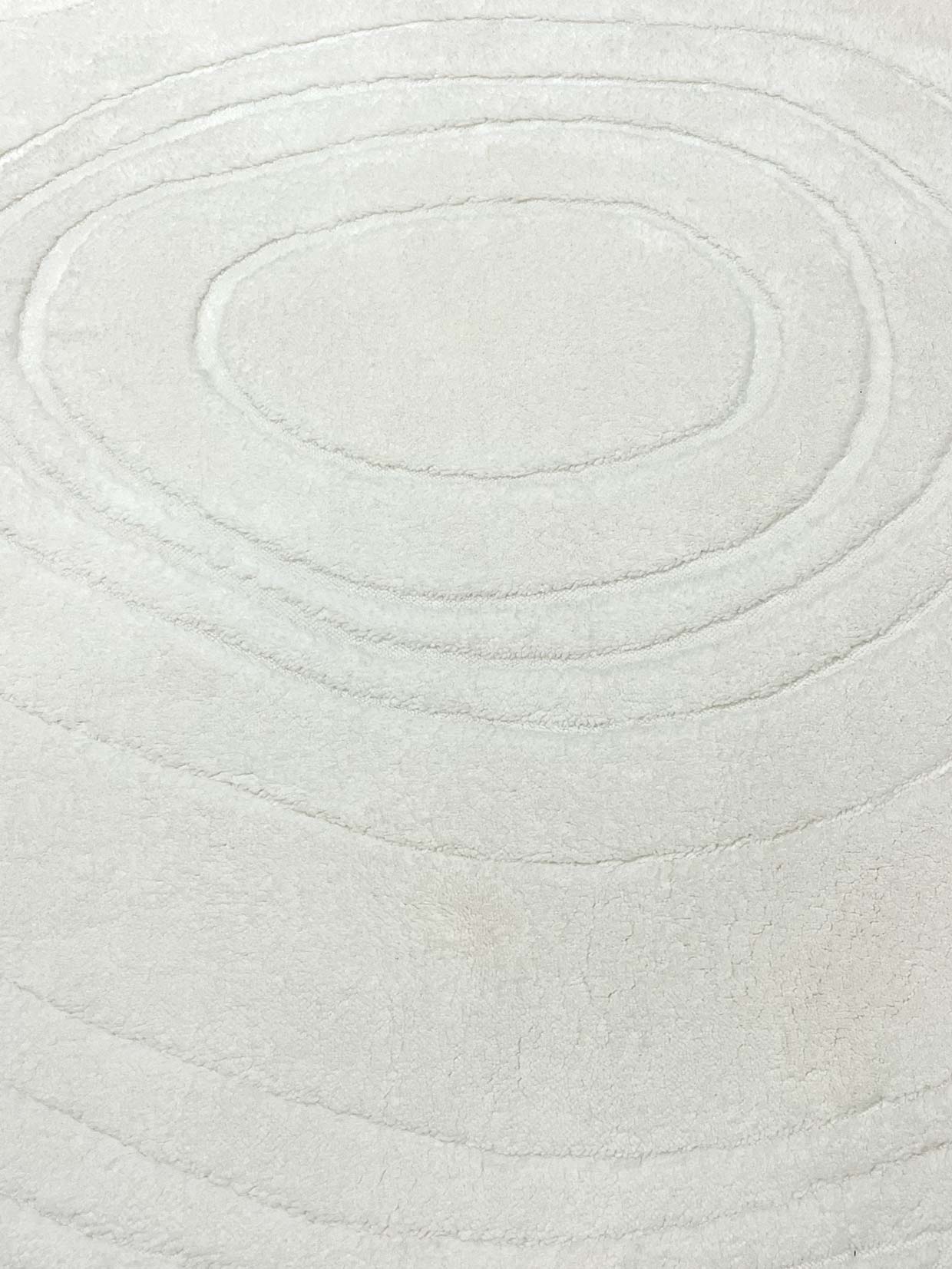 שטיח עגול אלפי 473 לבן | ALFI
