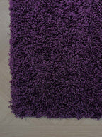 Purple shaggy rug 465 | SHAGGY