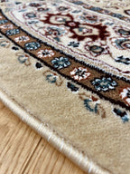 שטיח פלורה עגול 234 בז' | FLORA