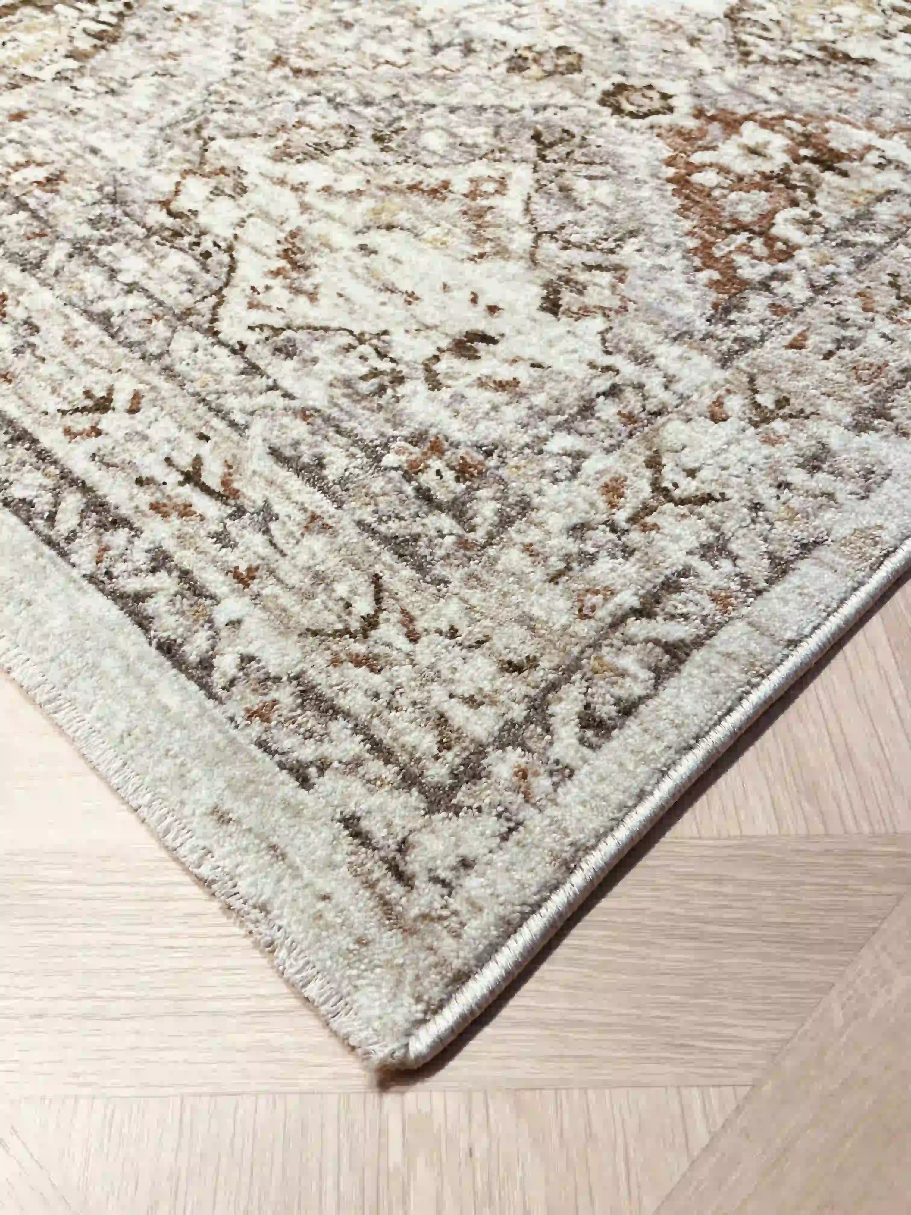 Vintage Alfonso 407 colorful rug | ALFENSO