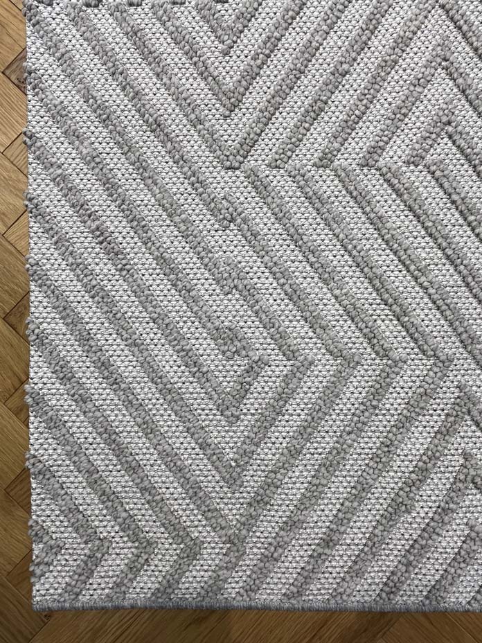 שטיח לולאות לופס 340 אפור | LOOPS