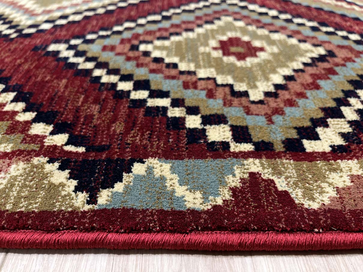 שטיח סילקי קאשן 615 אדום