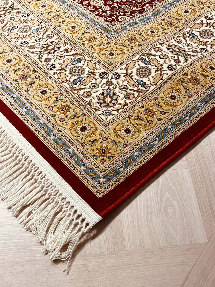 שטיח טהרן 630 בז'/אדום | TEHRAN