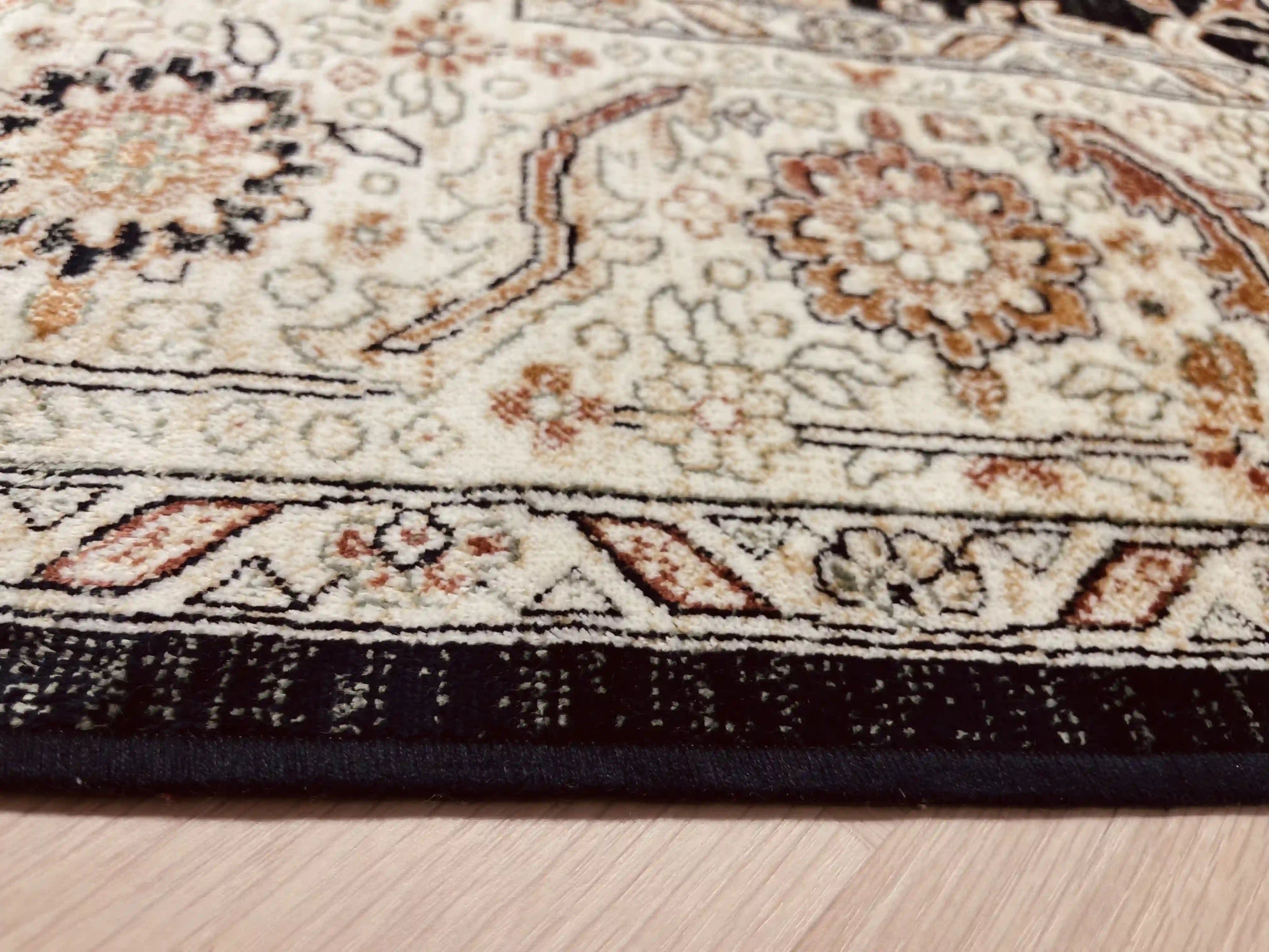 Vintage Silk Carpet 639 01 Dark Blue | SILK