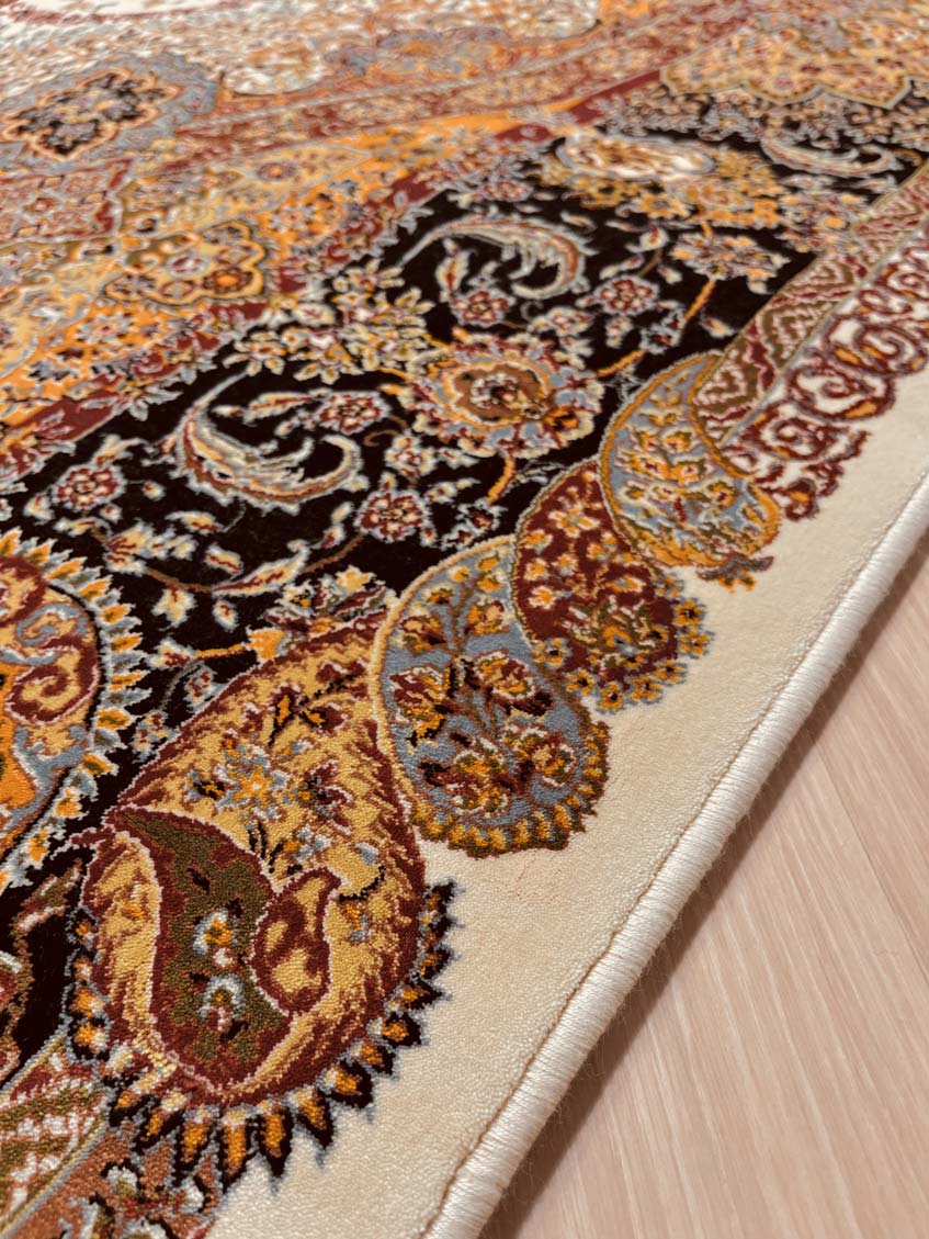 שטיח טהרן 633 בז'/כתום | TEHRAN