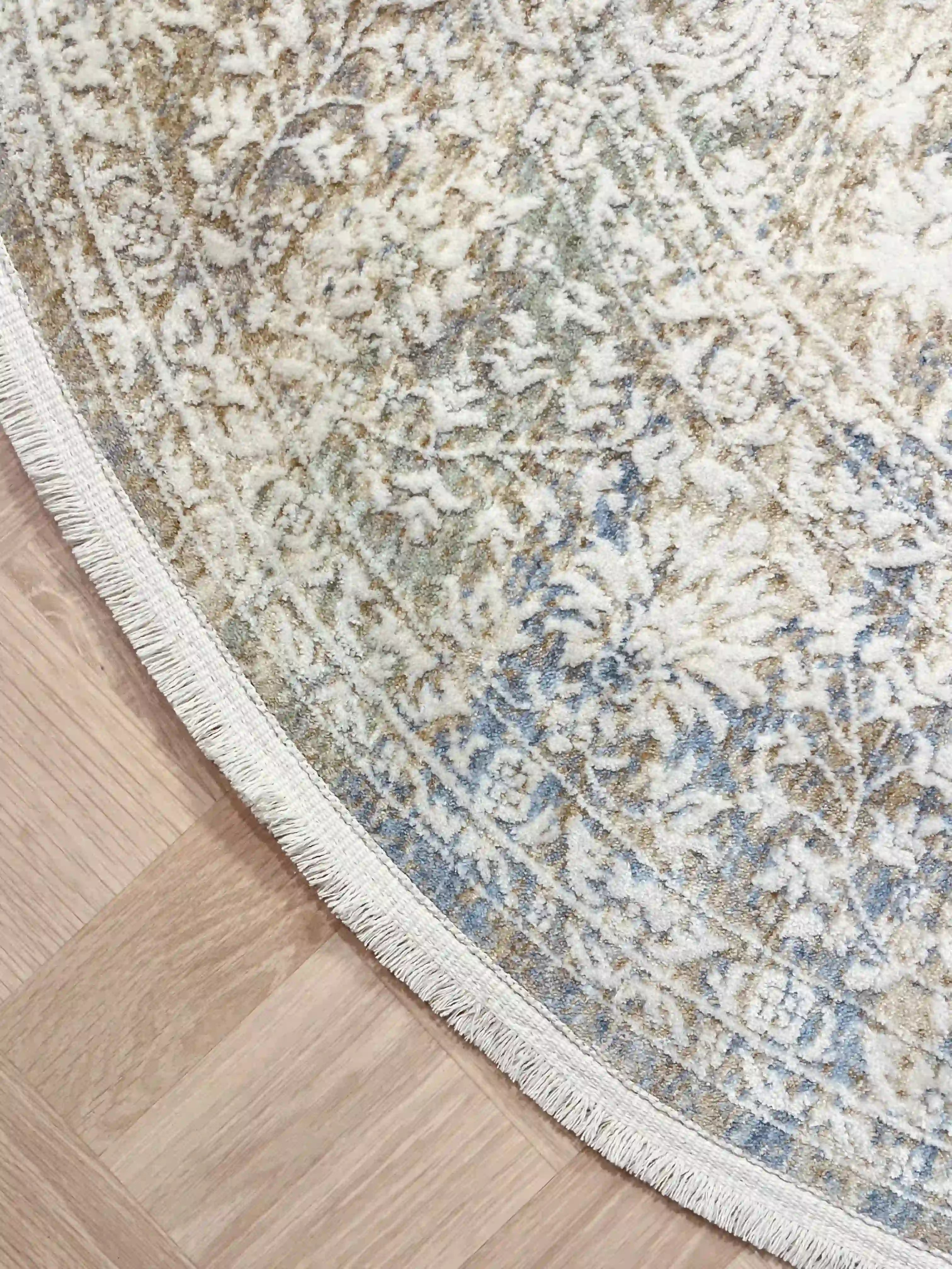 שטיח עגול מדלן 415 01 צבעוני | MADELEINE