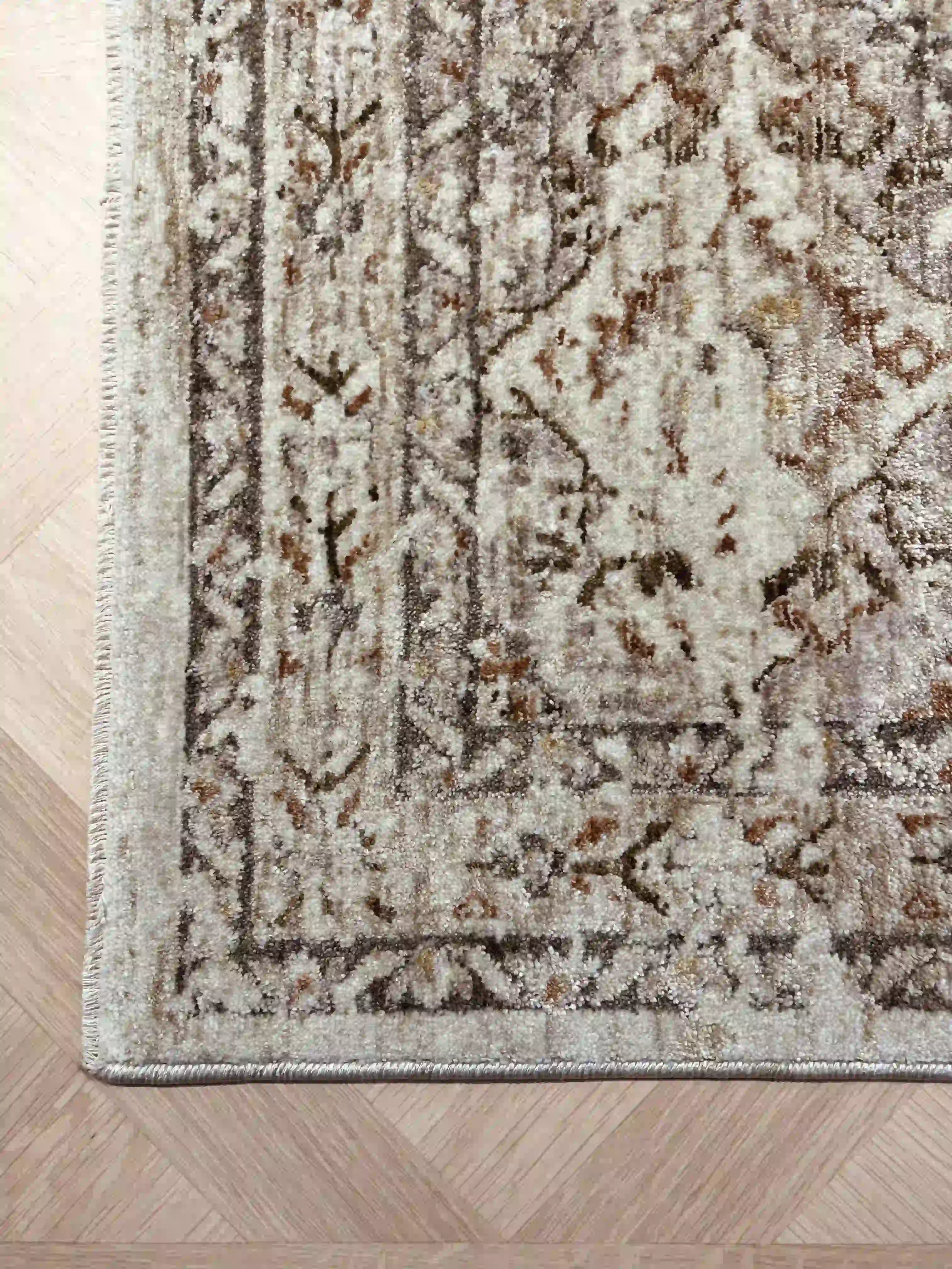 Vintage Alfonso 407 colorful rug | ALFENSO