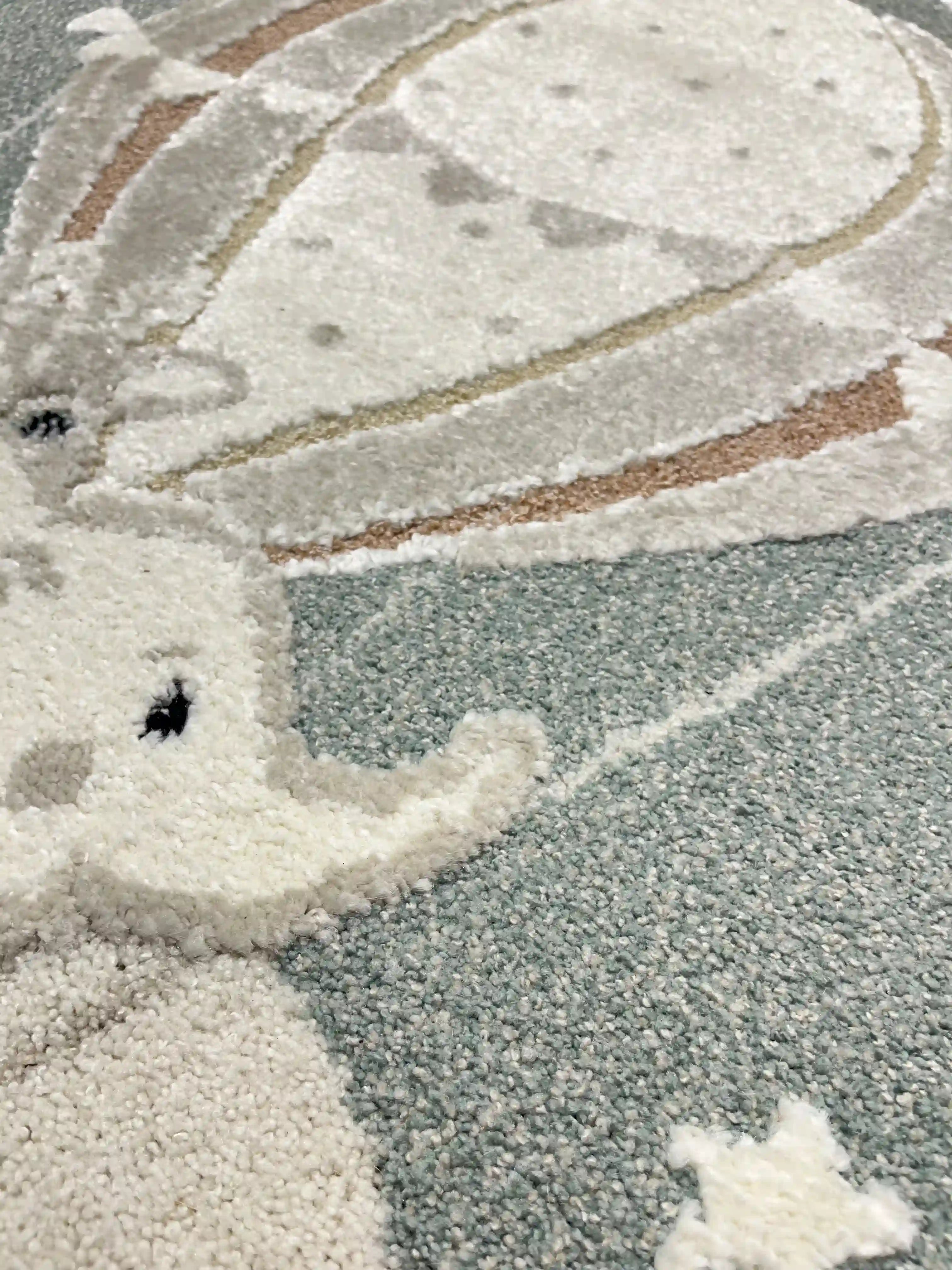 Children's Round Carpet Balloon Blooming 30 03 Colorful | KIDS