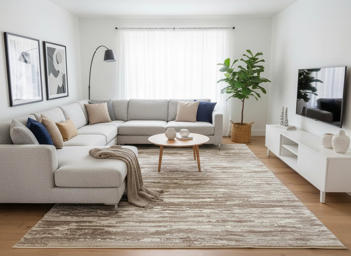 Nordic carpet Serena 317 beige | SERENA