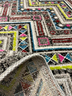 שטיח מונגולי צבעוני 16