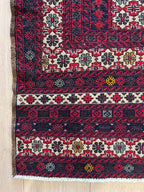 שטיח סומק מיניאטורי 913 צבעוני 132*97 | SOUMAK