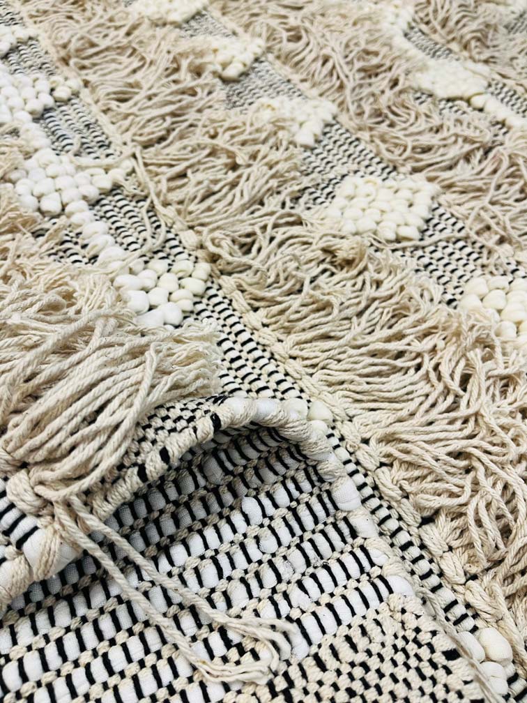 שטיח כותנה נורדי 295 בז'