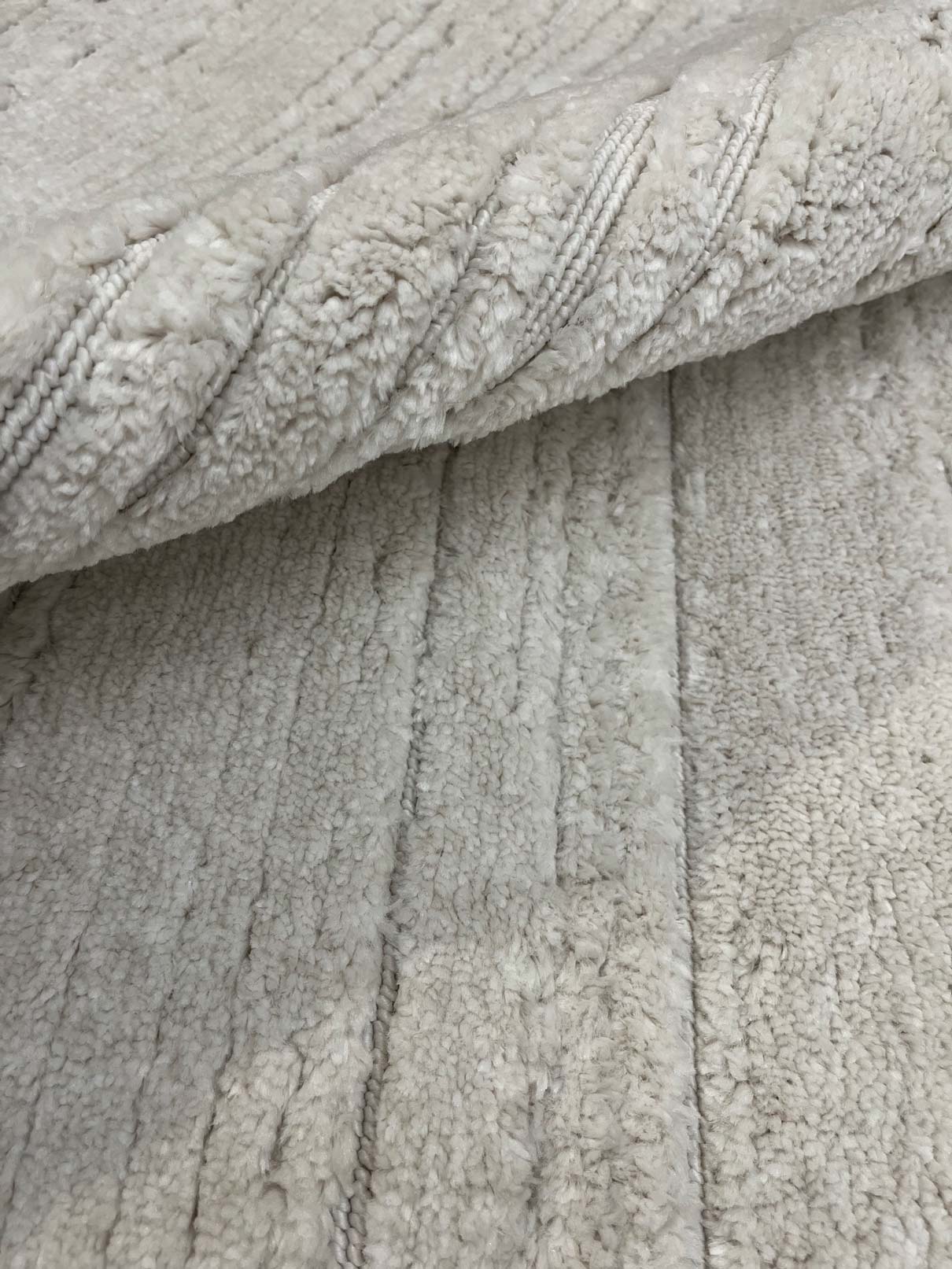 Soft Cream Rug 464 with Fringes | SOFT