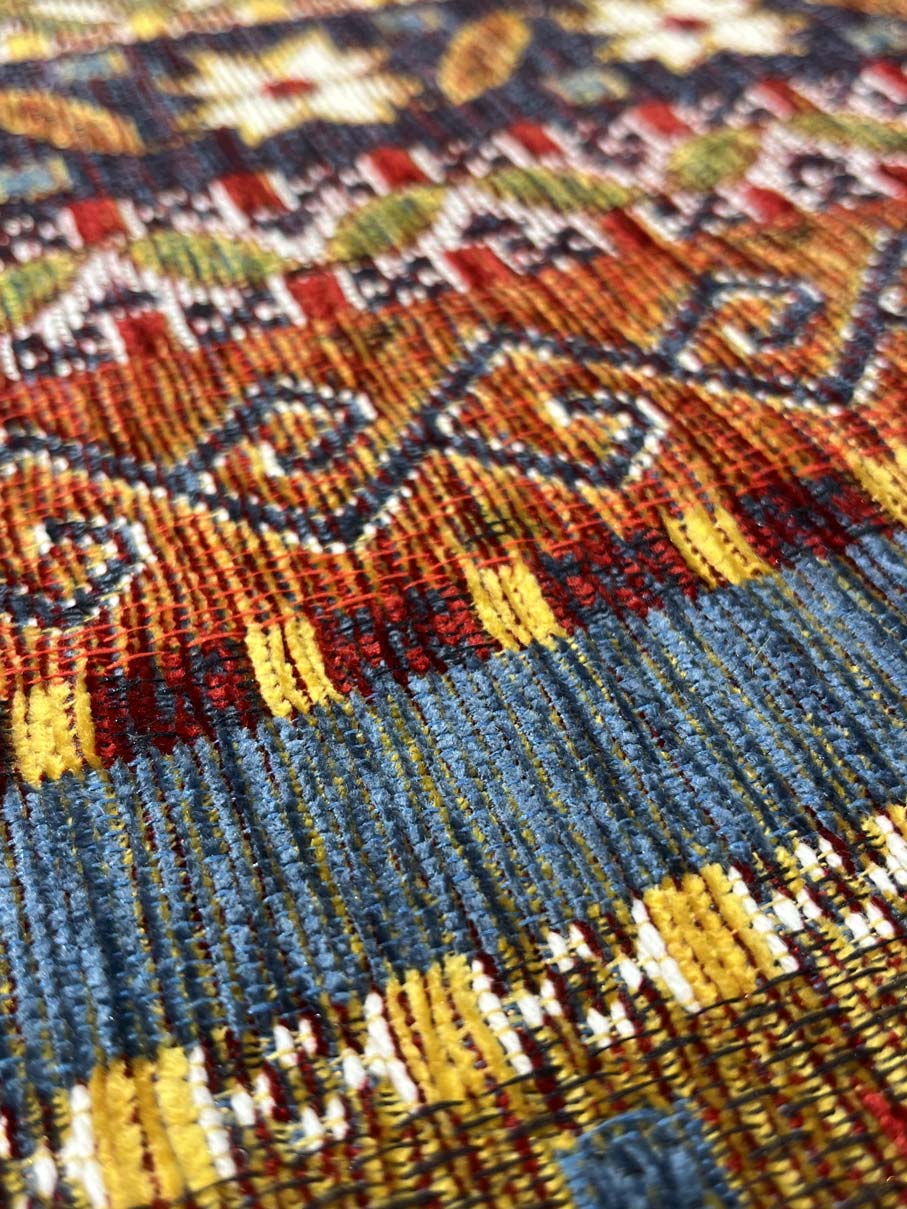 RUBI 558 red/multicolored carpet | RUBI