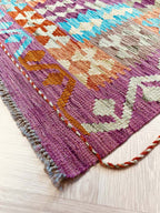 שטיח קילים 666 ורוד 244*171 | KILIM