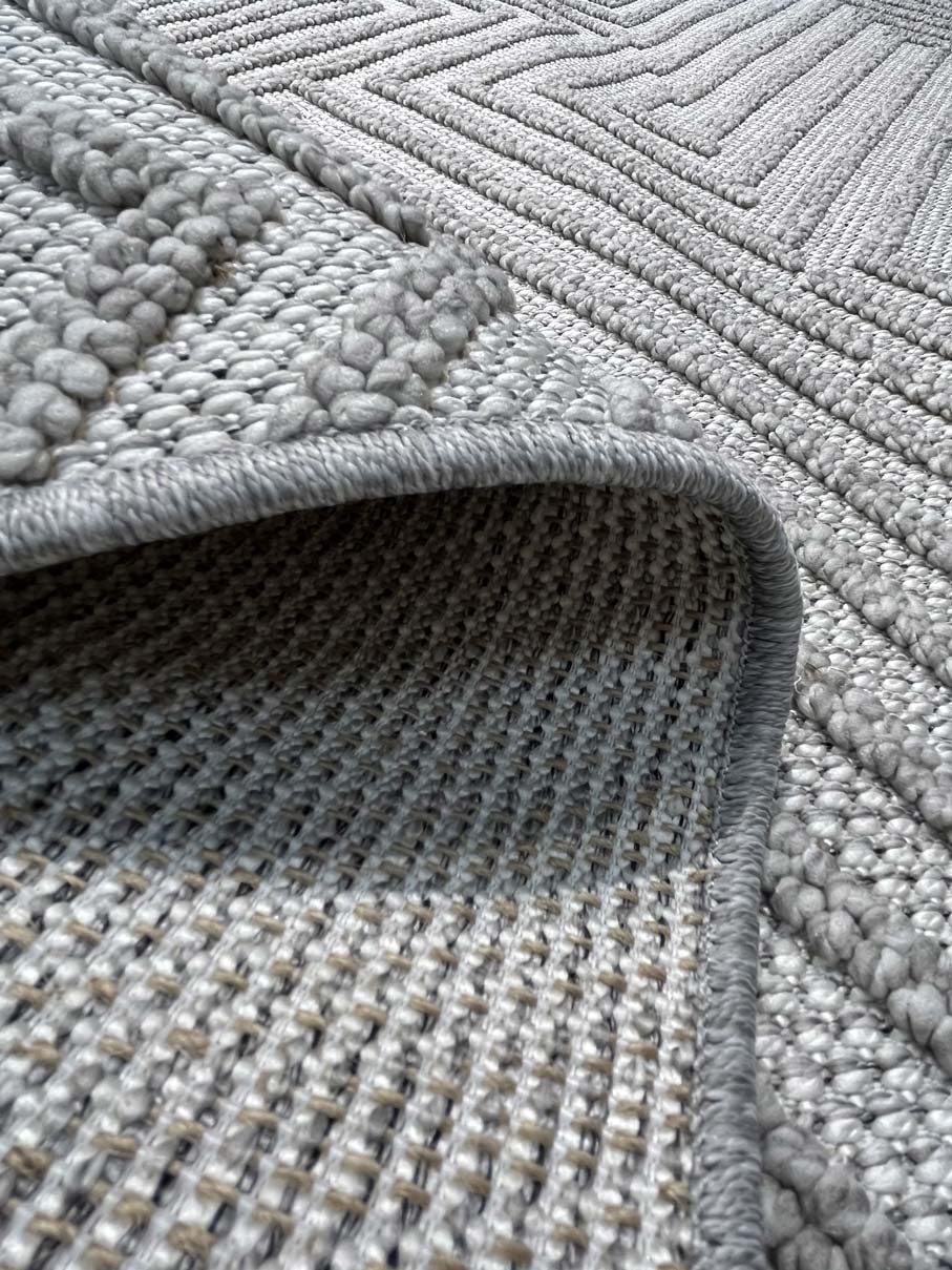 שטיח לולאות לופס 340 אפור | LOOPS