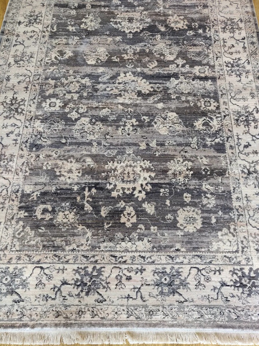 שטיח וינטג' אפור 408