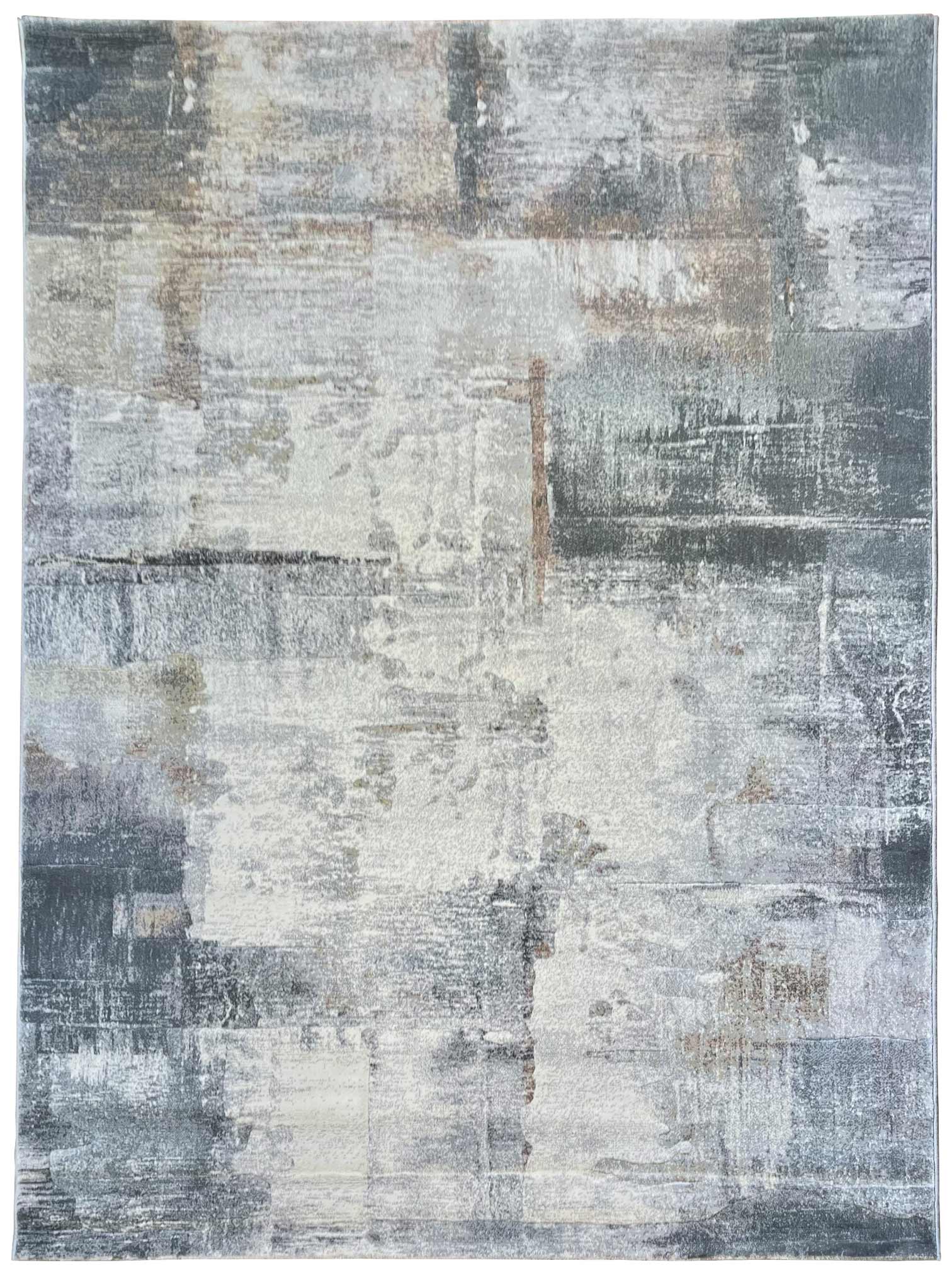 Brussels carpet grey/orange 864 | BRUSSEL