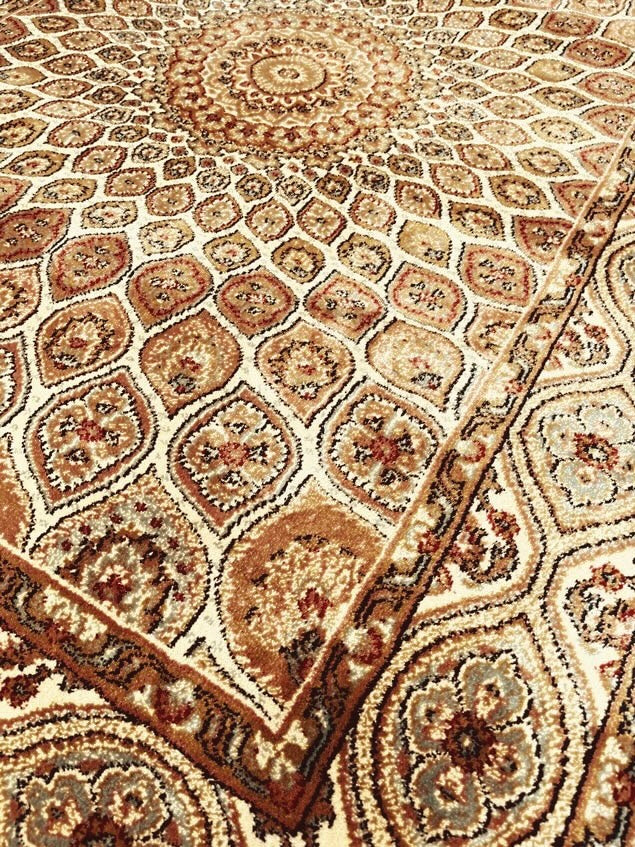 שטיח סילקי קאשן 610 בז'