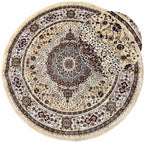 שטיח פלורה עגול 234 בז' | FLORA