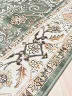 Vintage Silk Carpet 639 05 Green | SILK