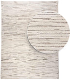 Loren Carpet 28 Cream/Brown | LOREN