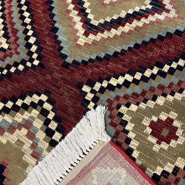 שטיח סילקי קאשן 615 אדום