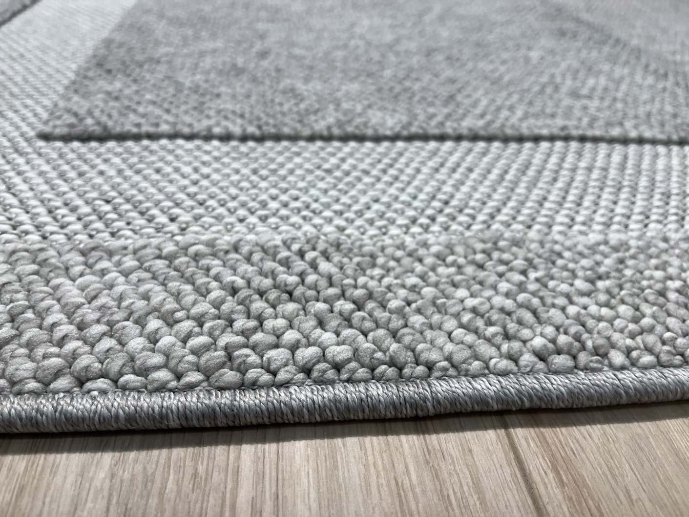 Looped rug frame 342 gray | COZY