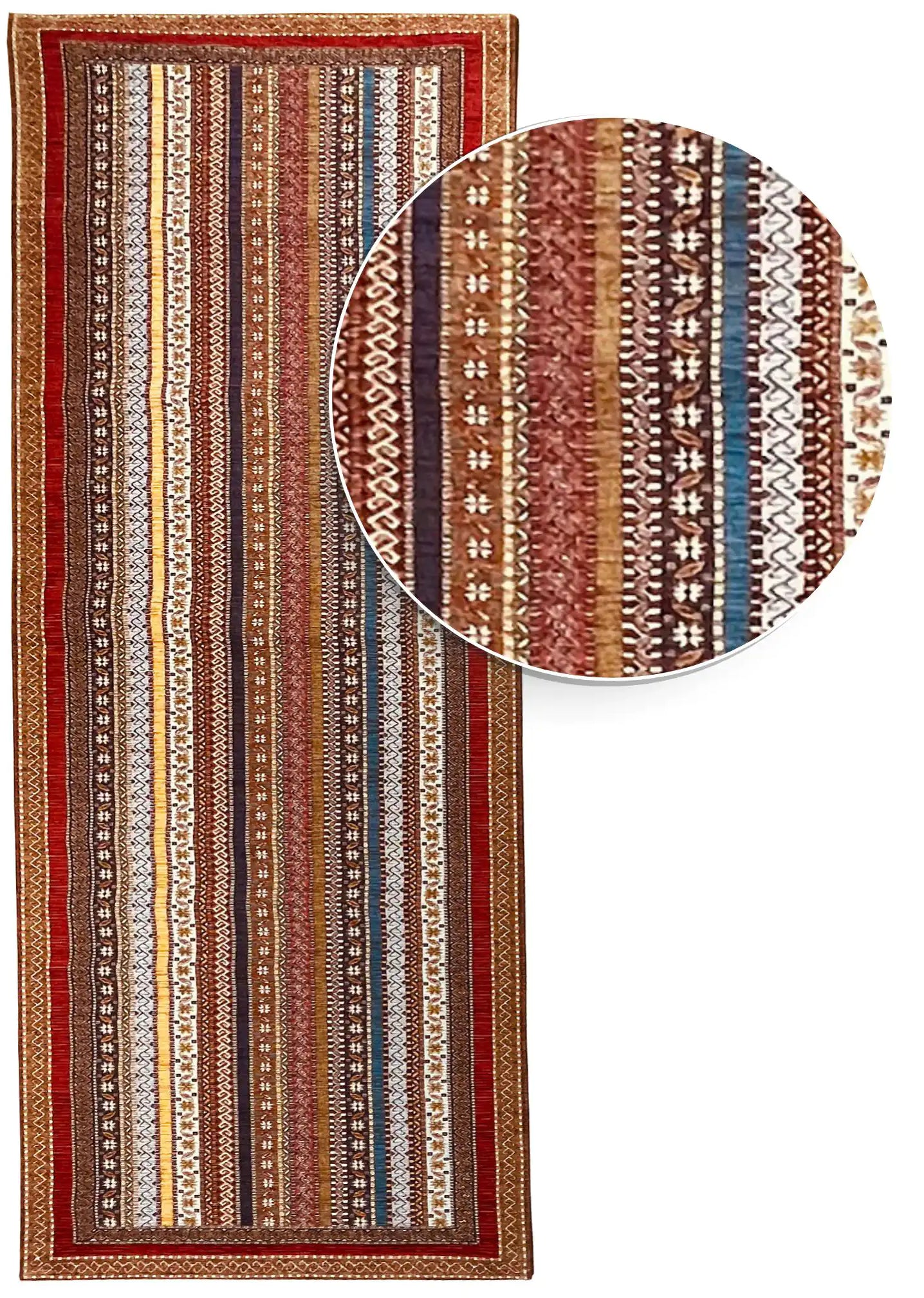 שטיח ראנר רובי 558 צבעוני/אדום RUBI