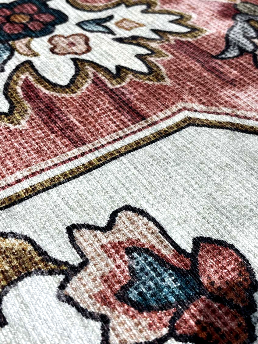 שטיח ליסבון פרחוני עגול 211 | LISBON